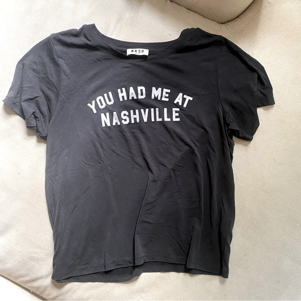 You Had Me At Nashville | Size S | Navy